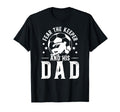 Fear Soccer Keeper Dad Soccer Goalie T-Shirt - Unique Graphic for Adults