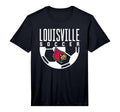 University Louisville Cardinals Soccer T-Shirt - Unique Graphic Men Women