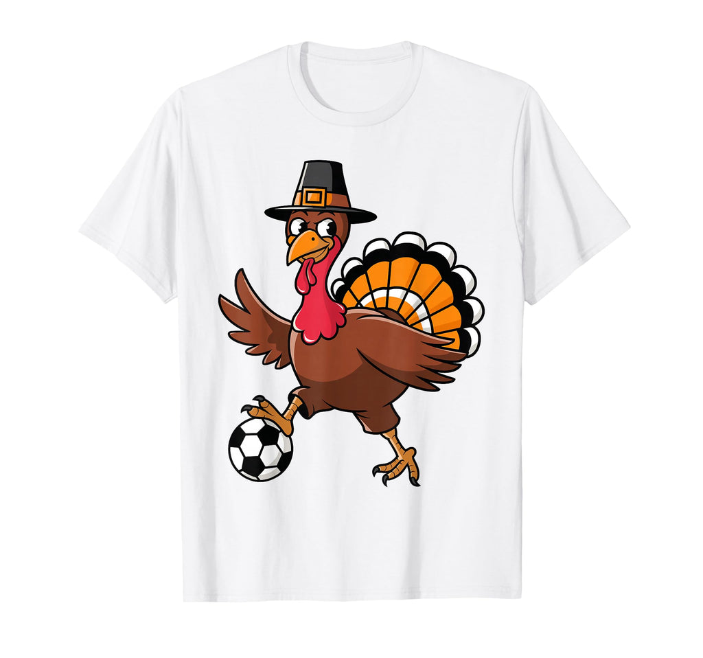Turkey Soccer Football Funny T-Shirt - Unique Graphic Men Women
