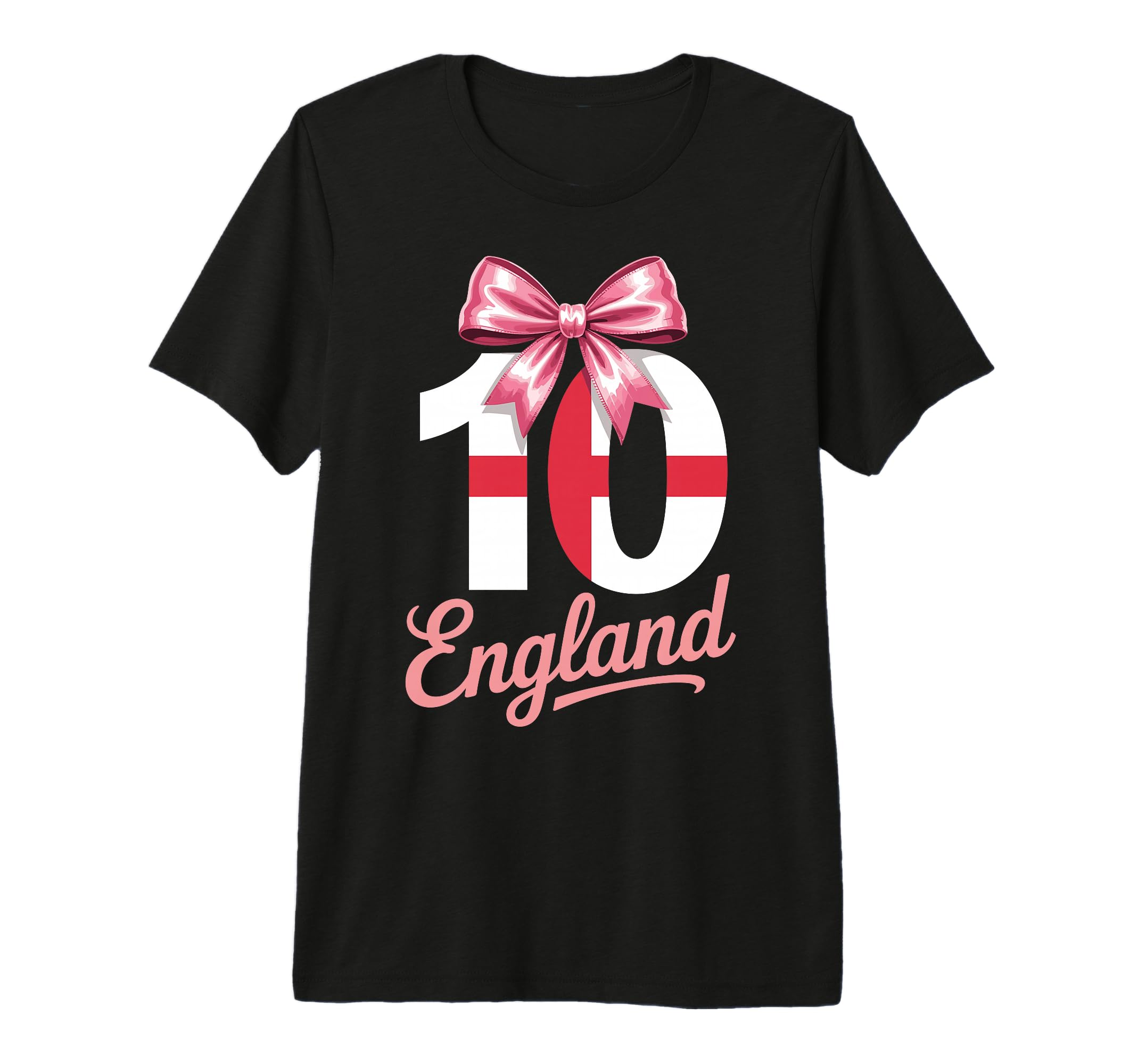 10 England Birthday Number 10 Soccer T-Shirt - Unique Graphic Men Women