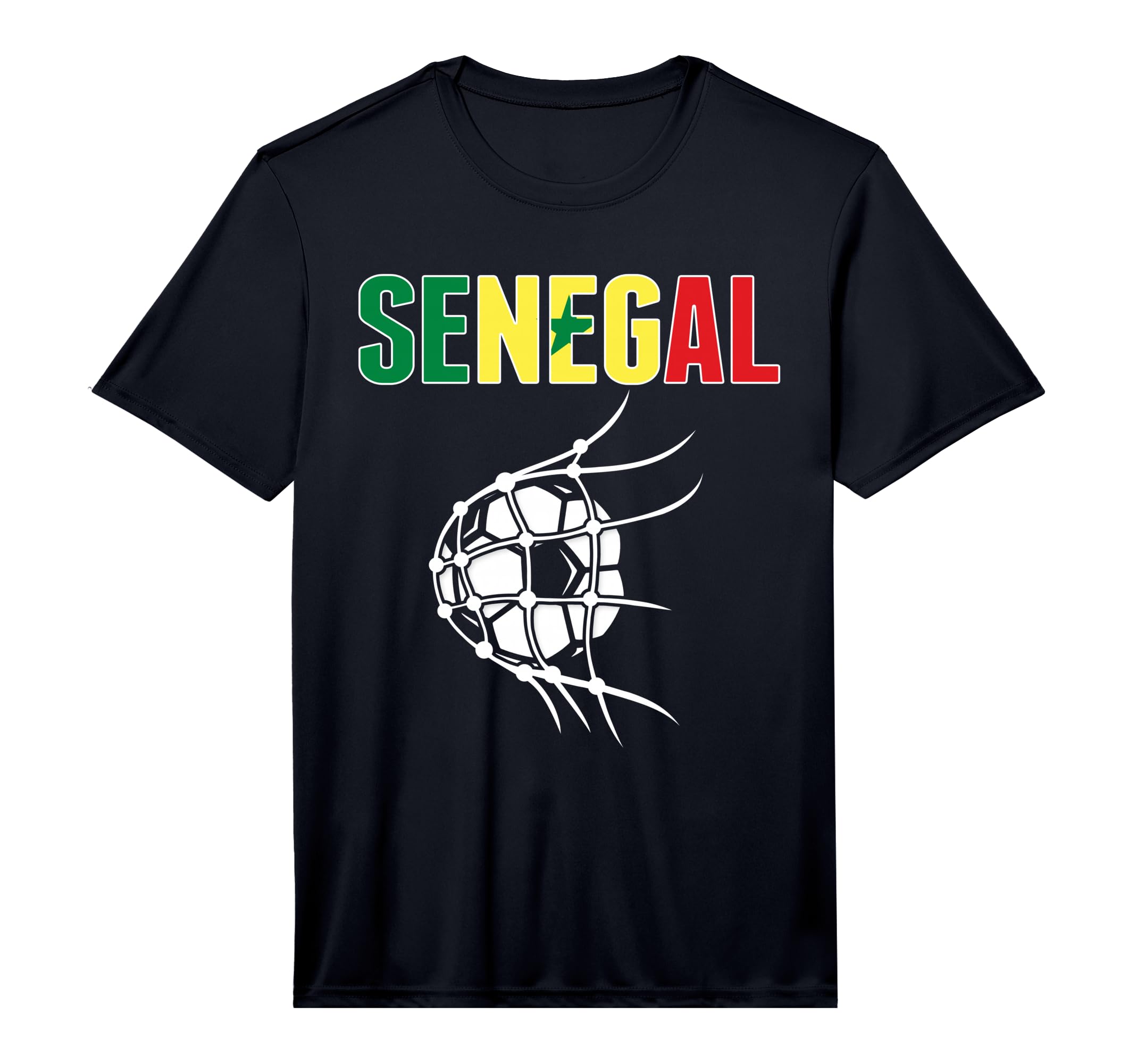 Senegal Soccer Fans Jersey Senegalese T-Shirt - Custom Art Print Unisex