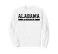 Alabama Soccer Black Text Sweatshirt - Custom Art Print Unisex