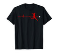 Soccer Heartbeat Football Passion Sport T-Shirt - Trendy Graphic Men Women