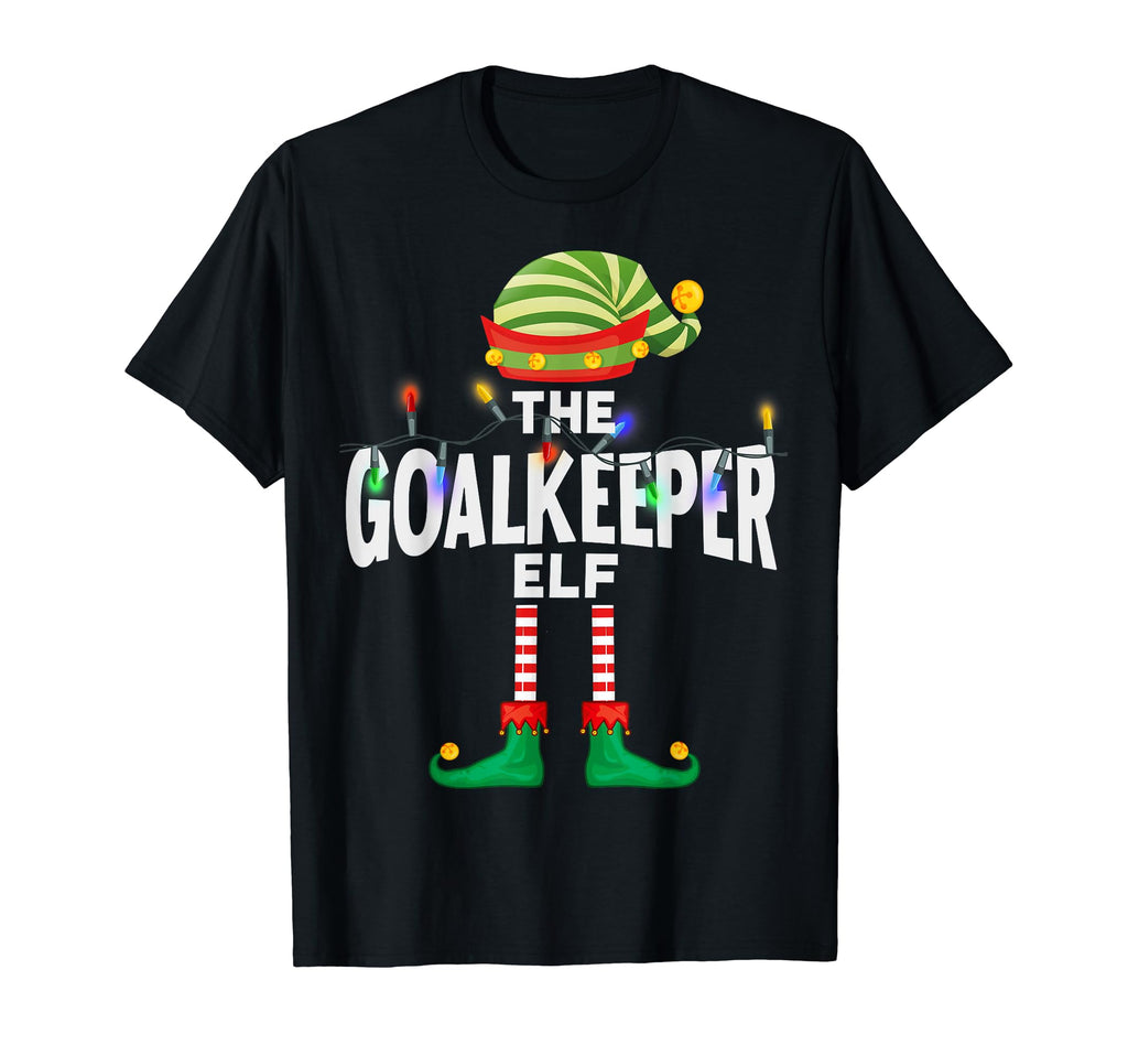 Goalkeeper Elf Matching Family T-Shirt - Aesthetic Graphic Men Women
