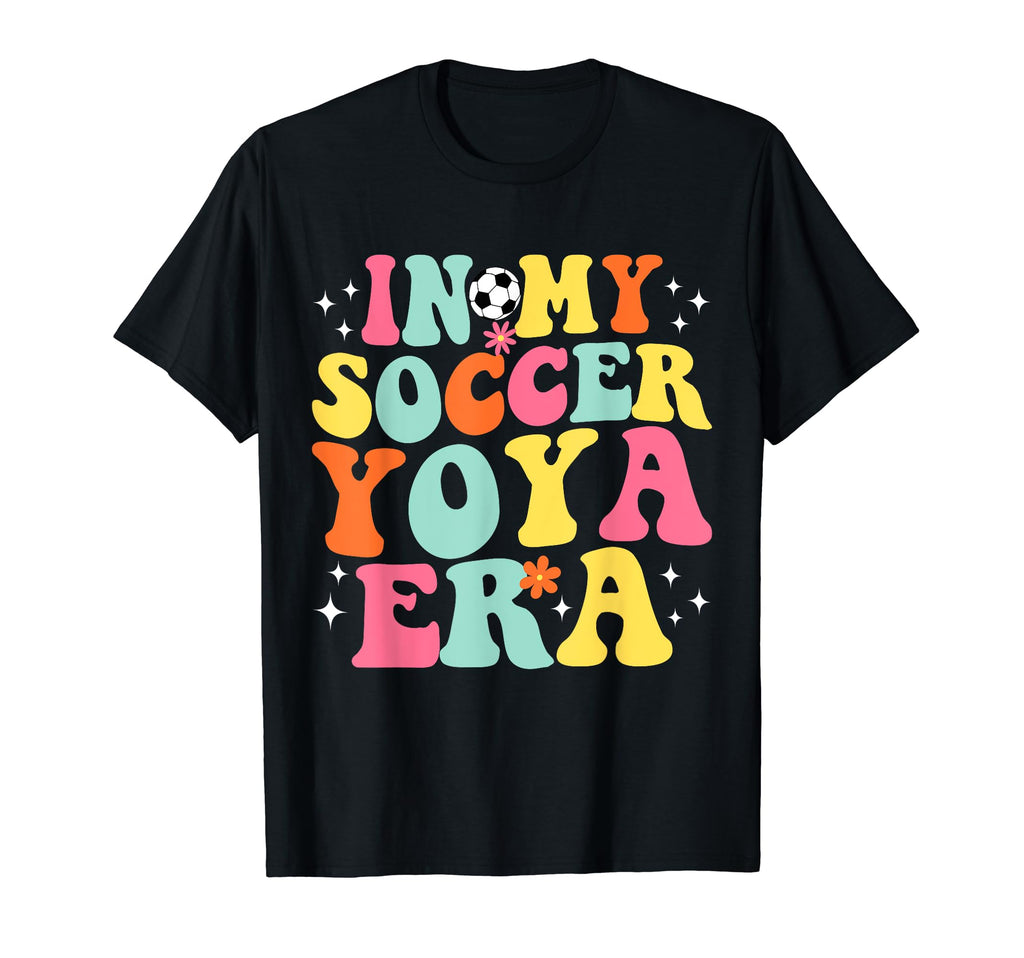 My Soccer Yoya Era Game Day Groovy T-Shirt - Unique Graphic Men Women