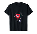 Cartoon Heart Soccer Gift Sweatshirt - Fun Novelty Design for Adults