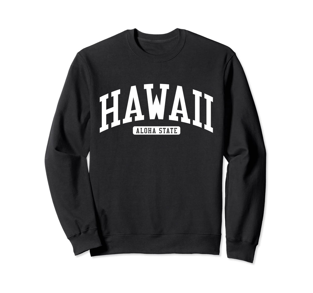 Hawaii College University Sweatshirt - Trendy Graphic Unisex