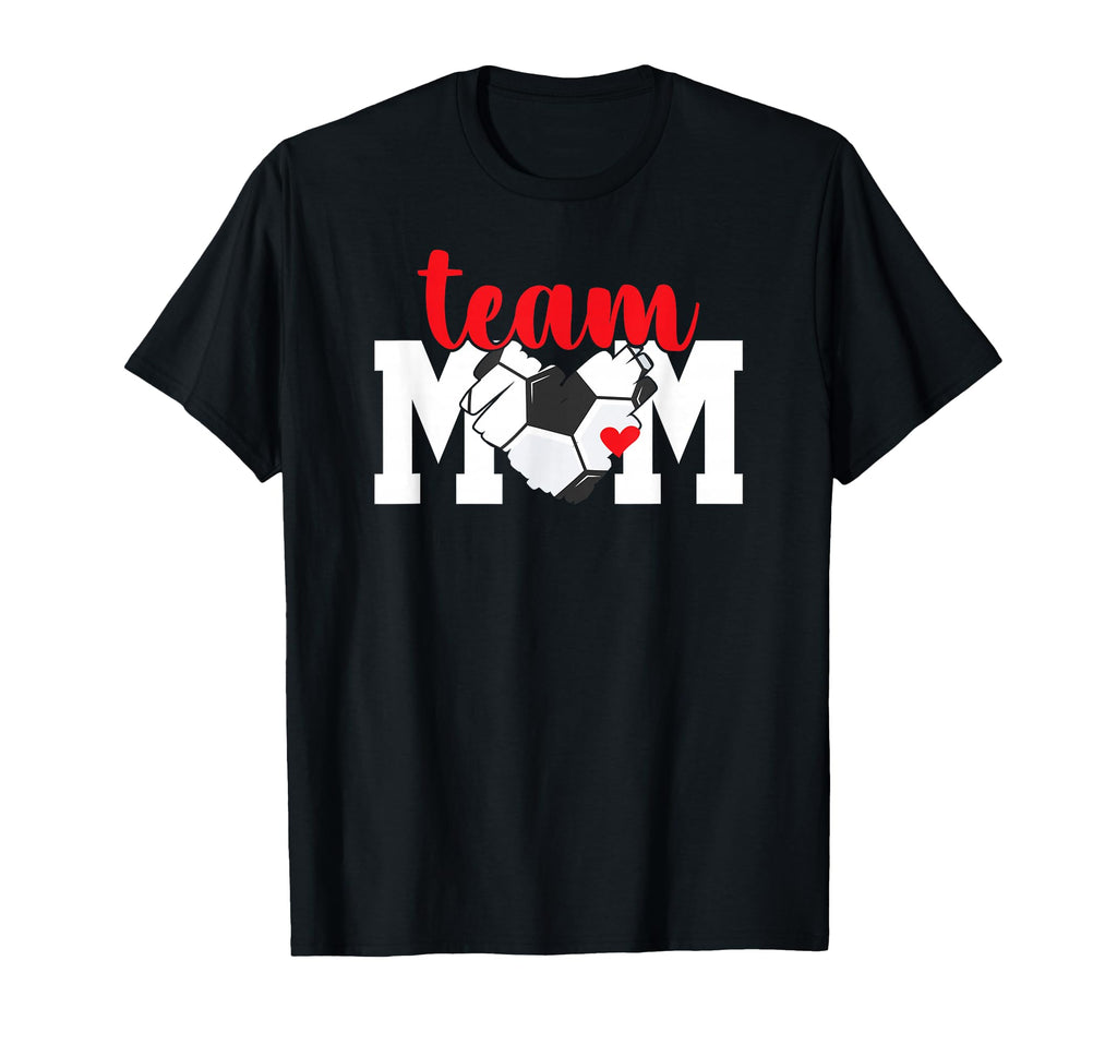 Soccer Team Mom Appreciation T-Shirt - Casual Everyday Wear for Adults
