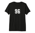 Number 96 80S 90S Soccer Team Jersey T-Shirt - Unique Graphic for Adults