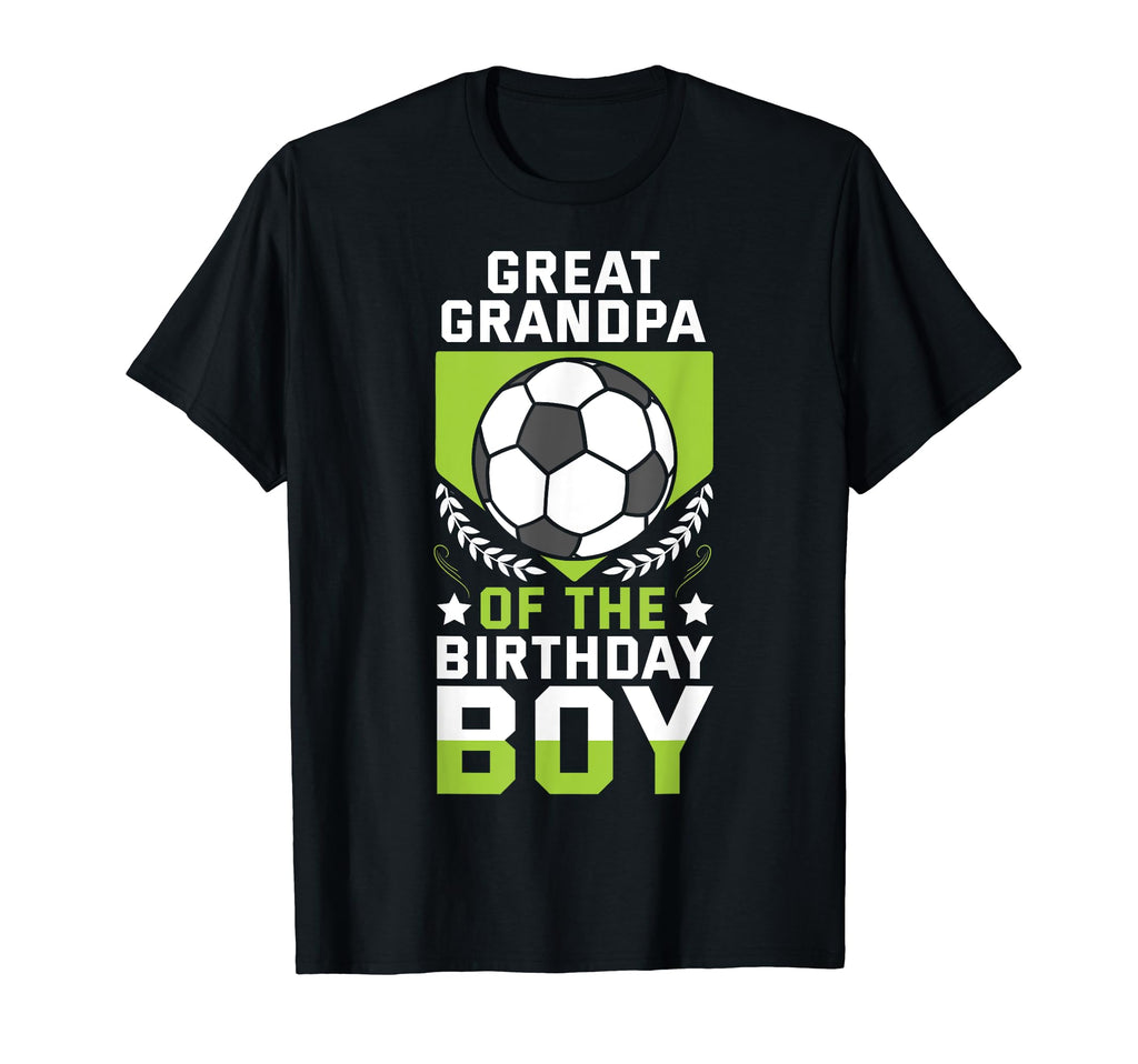 Great Grandpa Birthday Soccer Player T-Shirt - Streetwear Style Men Women