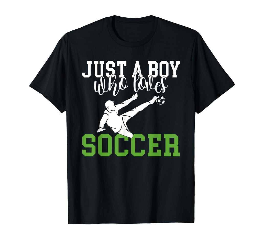 Just Who Loves Soccer T-Shirt - Streetwear Style Men Women