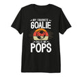 Mens My Favorite Soccer Goalie Pops T-Shirt - Aesthetic Graphic Unisex