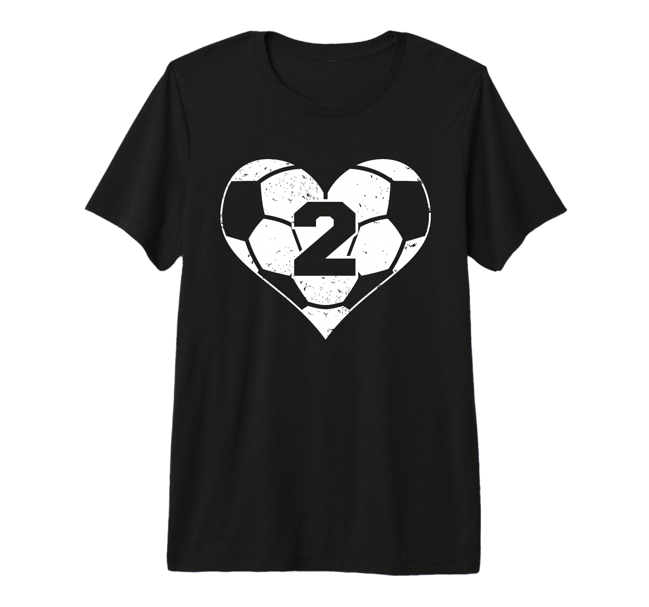Soccer Number 2 Jersey Funny Soccer T-Shirt - Unique Graphic for Adults