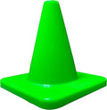 LVL10 Pro Training Cones - 6" Soccer Training Cones for Sports - for Basketball, Football, Basketball and Agility Drills - Soccer Field Markers That Won't Crack, Slide or Fly