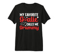 Proud Soccer Goalie Grammy Soccer T-Shirt - Minimalist Print for Adults