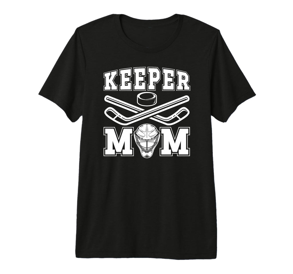 Ice Hockey Keeper Mom Ice Hockey T-Shirt - Trendy Graphic for Adults