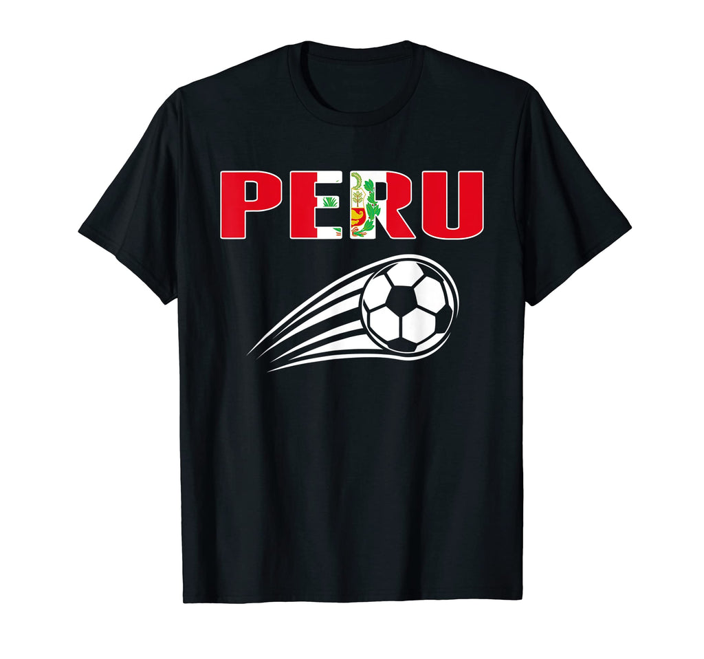 Proud Peru Soccer Fans Jersey Peruvian T-Shirt - Minimalist Print Unisex