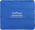 LotFancy Ice Pack for Injuries, Reusable Large Hot Cold Pack for Therapy, Heating or Cooling Gel Pad for Back Shoulder Knee Waist Sprains, Muscle or Joint Pain Relief, 14" x12"
