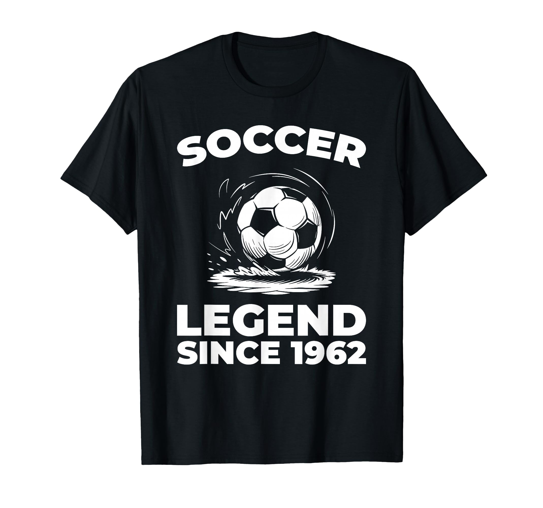 Born 1962 Team Sports Player Soccer T-Shirt - Trendy Graphic Unisex