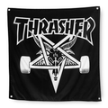 Thrasher Sk8 Goat Cloth Banner
