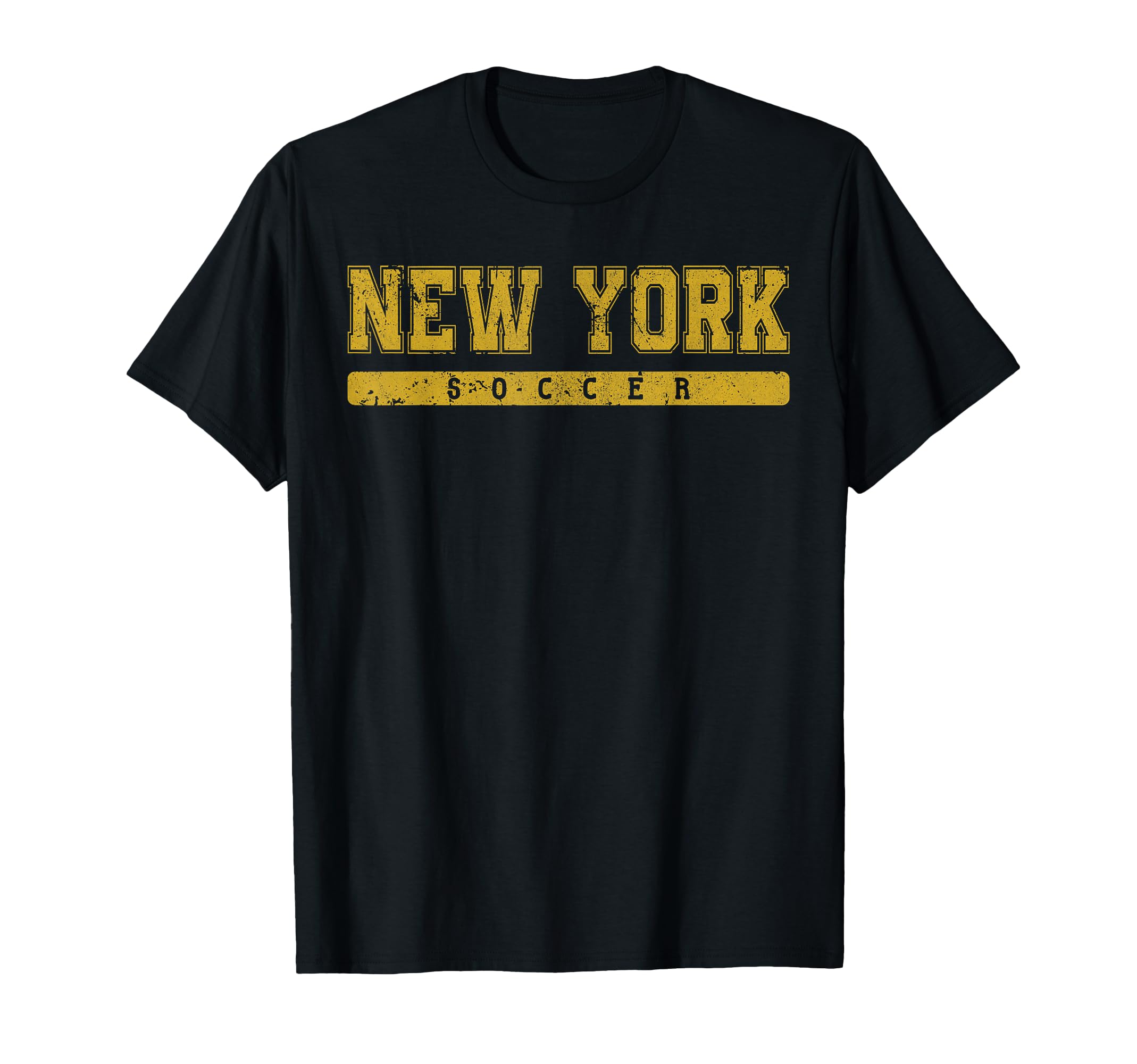 New York Soccer Tees Tanks Tops T-Shirt - Fun Novelty Design for Adults