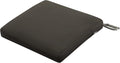 Classic Accessories Ravenna Water-Resistant 21 x 21 x 3 Inch Patio Seat Cushion, Espresso