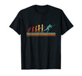 Ice Hockey Player Evolution Goalie T-Shirt - Minimalist Print Men Women