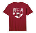 University Louisiana Lafayette Ragin T-Shirt - Novelty Apparel for Adults