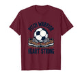 Pitch Warrior Heart Strong Soccer T-Shirt - Novelty Apparel Men Women