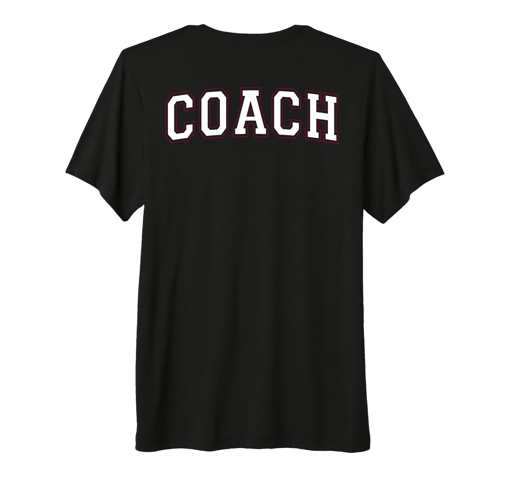 Coach Sports Trainer Varsity White And T-Shirt - Aesthetic Graphic Unisex