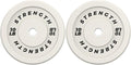 Premium Color-Coded Rubber Bumper Plates Set - 2 Inch Olympic Weight Plates for Home Gym Cross and Strength Training