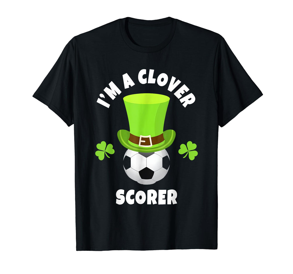 Soccer Striker Im Clover Scorer T-Shirt - Streetwear Style for Adults