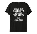 Mens Funny Hockey Goalie Dad Hockey T-Shirt - Minimalist Print Unisex