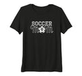 Womens Number 28 Soccer Mom Mothers T-Shirt - Minimalist Print for Adults