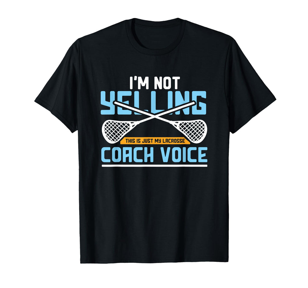 Lacrosse Coach Gift Lax Sticks Funny T-Shirt - Trendy Graphic Men Women