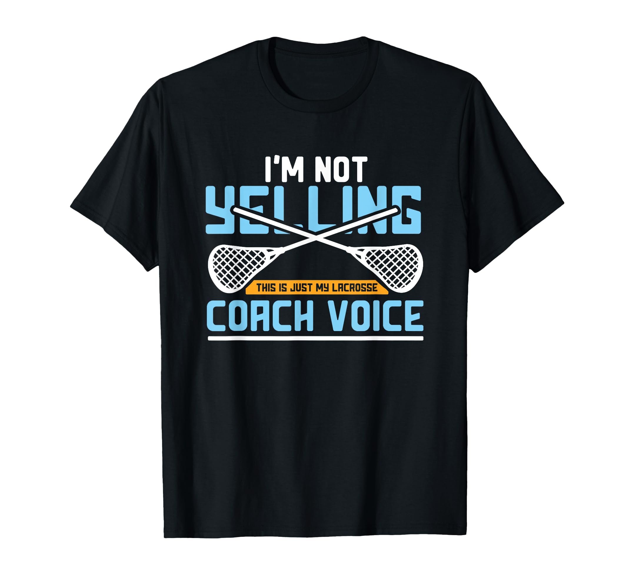 Lacrosse Coach Gift Lax Sticks Funny T-Shirt - Trendy Graphic Men Women