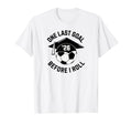 Soccer Senior 2026 One Last Goal T-Shirt - Graphic Print Unisex