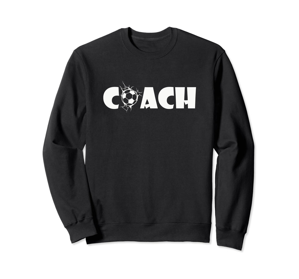 Soccer Coach Soccer Trainer Coaching Sweatshirt - Graphic Print for Adults