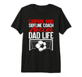 Carpool King Sideline Coach Soccer Dad T-Shirt - Fun Novelty Design Unisex