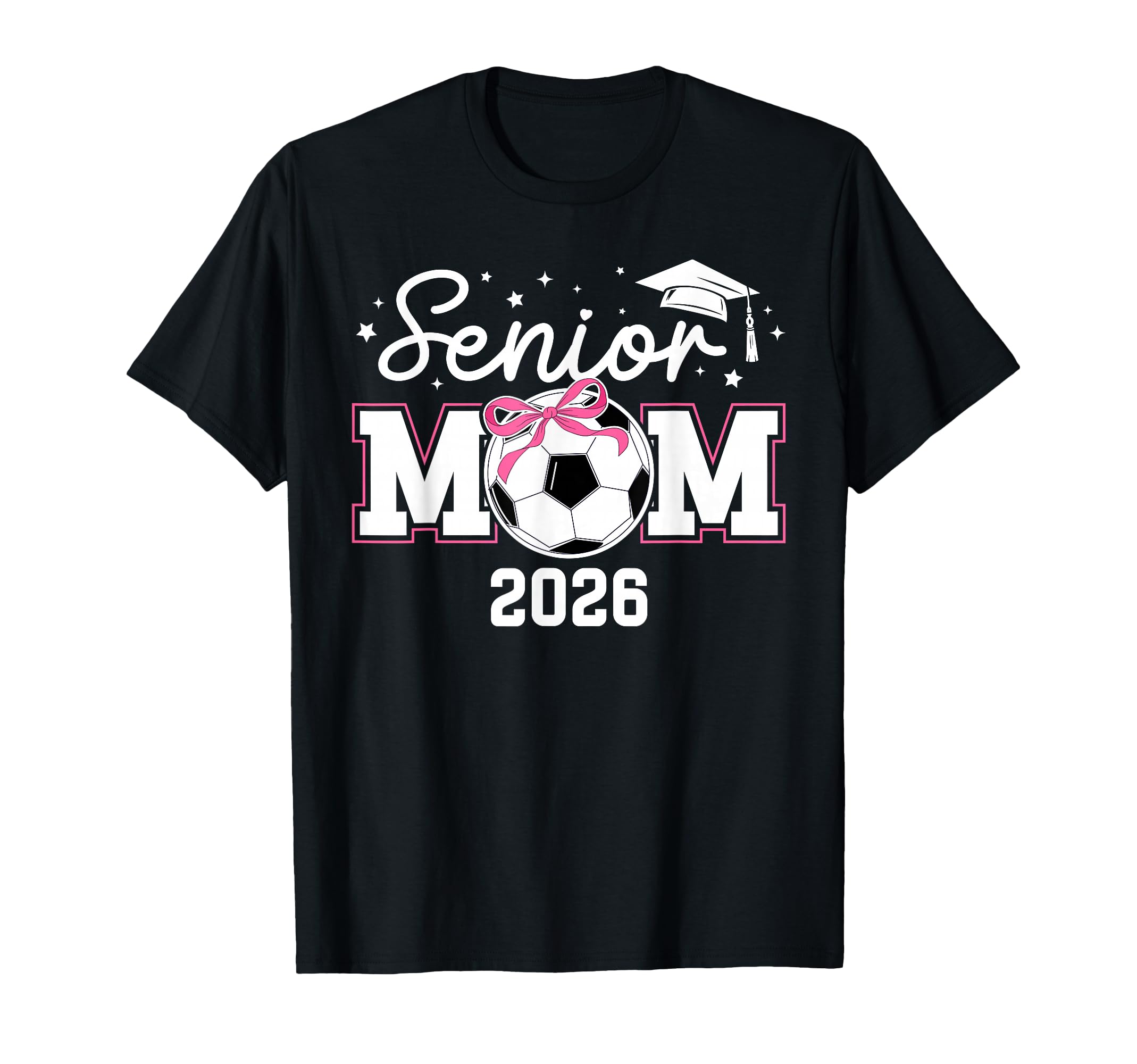 Soccer Senior Mom Senior Soccer Player Mom T-Shirt - Unique Graphic Unisex