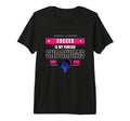 Heart Game Soccer Is My Forever T-Shirt - Custom Art Print for Adults