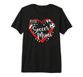 Soccer Mimi Grandma Heart Mimi Soccer T-Shirt - Trendy Graphic for Adults
