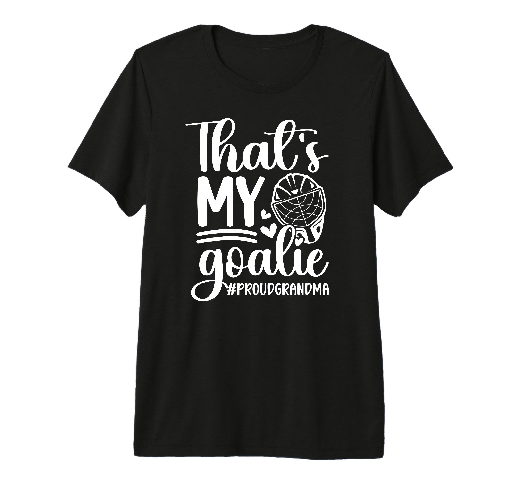Proud Hockey Goalkeeper Grandma Hockey T-Shirt - Trendy Graphic for Adults