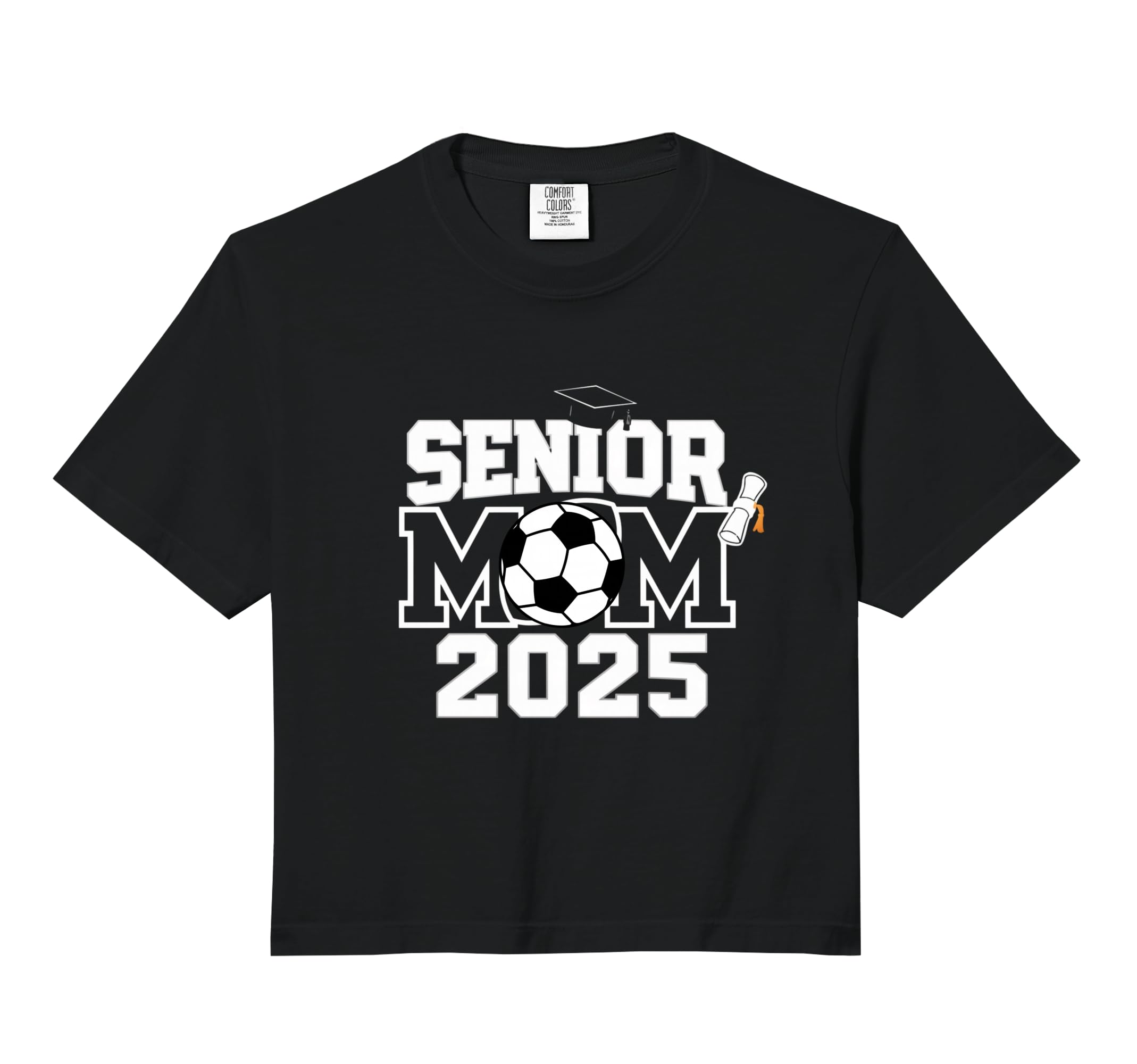 Senior 2025 Soccer Mom High School Hoodie - Unique Graphic for Adults
