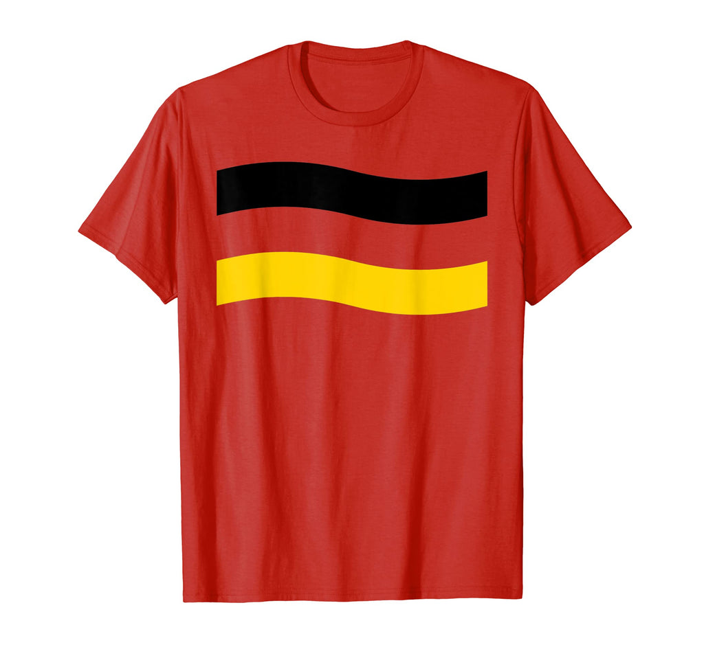 German National Flag Love Germany Football T-Shirt - Trendy Graphic Unisex