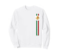 Mexico Flag Mexican Hispanic Pride Sweatshirt - Custom Art Print for Adults