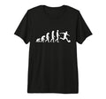 Soccer Player Evolution Funny Football T-Shirt - Novelty Apparel Unisex