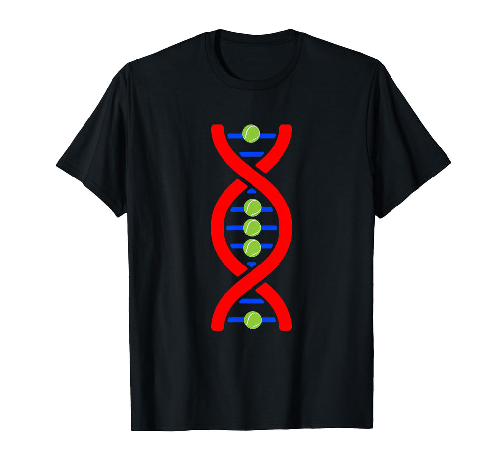 Tennis Dna Soccer Sport Lover T-Shirt - Novelty Apparel Men Women