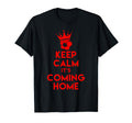 Keep Calm It S Coming Home Football T-Shirt - Custom Art Print Men Women