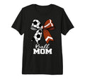 Ball Mom Soccer Football Mom Coquette T-Shirt - Streetwear Style Men Women